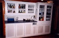 Built in Bar cooler with sink 